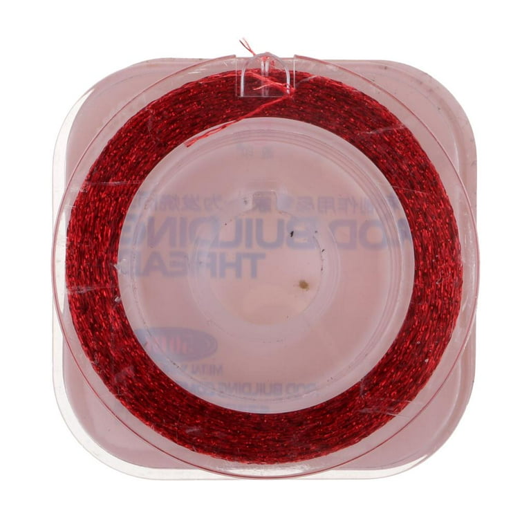 Fishing Rod Guide Wrapping Line Rod Building Thread - Red