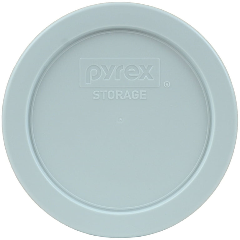 Pyrex Simply Store 7200 2-Cup Glass Storage Bowl w/ 7200-PC 2-Cup Plum  Purple Lid Cover (4-Pack)