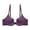 01_Purple, variant on Womens Minimizer Bras Push Up Padded Deep Plunge Bra Lady Convertible Straps Brassiere Ladies Sexy Wire Free Basic Bras Seamless Underwire T-Shirt Bras for Women,01_Black,Medium