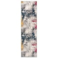 thumbnail image 2 of World Rug Gallery Perugia Modern Abstract Area Rug - Multi 2'x7', 2 of 9