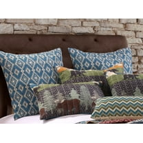 Global Trends Big Sky Quilted Euro Bed Pillow Sham, 26" x 26"