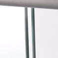 thumbnail image 4 of Sunny Shower 60 in. W x 57.4 in. H Double Sliding Tub Door 1/4 in. Frosted Glass in Brushed Nickel Finish, 4 of 9