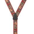 thumbnail image 3 of Suspender Store Novelty Kris Kringle Suspenders - 1.5-Inch Wide Elastic - Y-Back - Button - 4 Sizes Including Big & Tall, 3 of 4