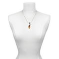 thumbnail image 3 of Delight Jewelry Acrylic Medium Leaf Mixed Brown and Yellow Lord Guide Me Charm Bead, 3 of 4