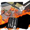 thumbnail image 3 of Clearance Cooking Barbeque Grill Case BBQ Kit Accessories Utensils Stainless Tool SET Portable BBQ Steel Kitchen，Dining & Bar for Home & Kitchen Multicolor, 3 of 7