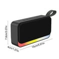 thumbnail image 3 of Altavoz Bluetooth de plástico RGB colorido, batería alta, baja latencia, multifuncional, área amplia, efecto de sonido, 5.3", 3 of 6