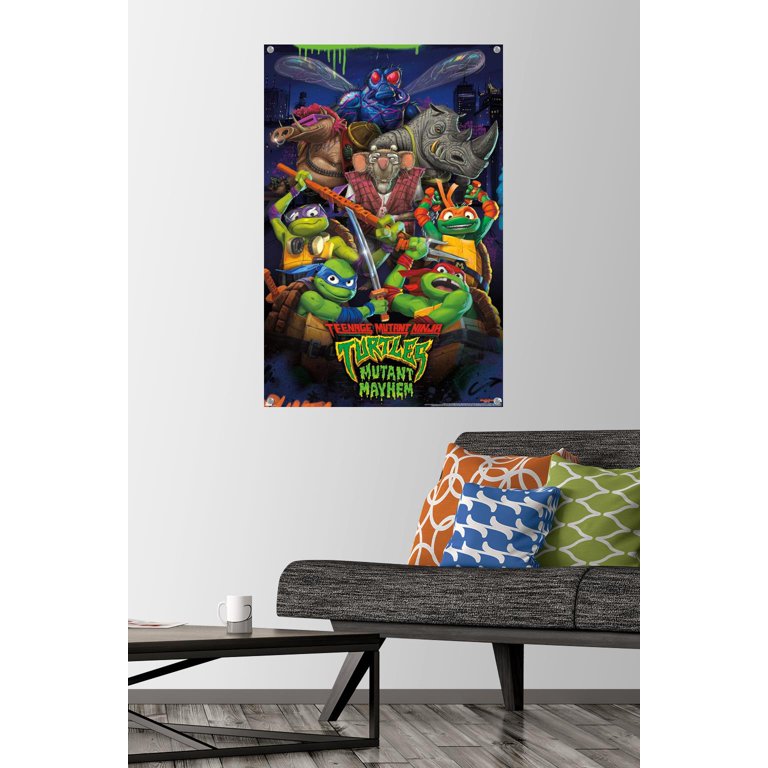 Teenage Mutant Ninja Turtles: Mutant Mayhem - Group Wall Poster