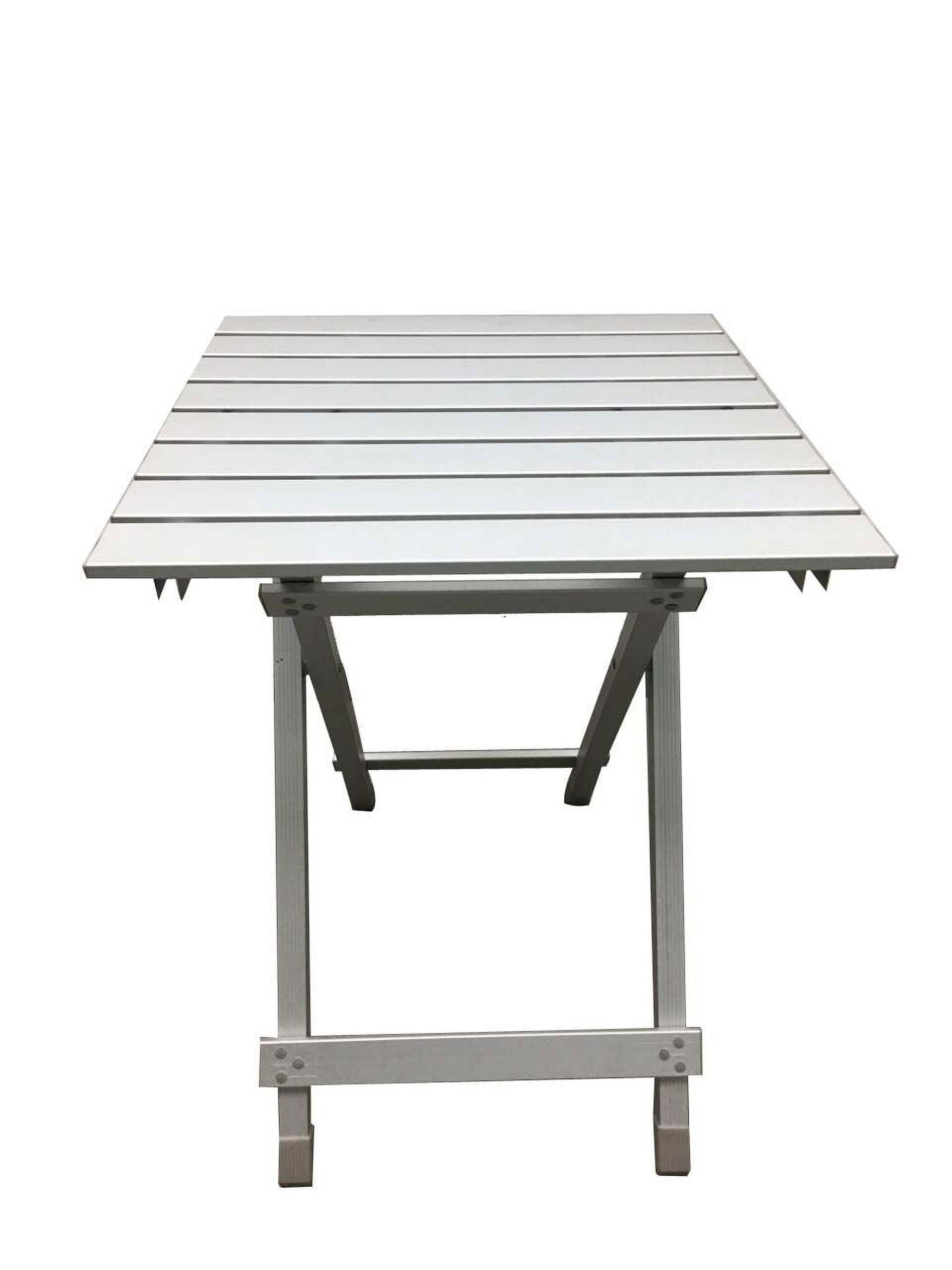 Aluminum folding table walmart discount