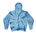 thumbnail image 2 of Colortone Tie Dye Hoodies Plain Colors Kids Junior Unisex Youth XS to L, 2 of 4