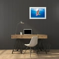 thumbnail image 3 of Kiefer, Ken 32x23 White Modern Wood Framed Museum Art Print Titled - Kiss From An Angel, 3 of 4