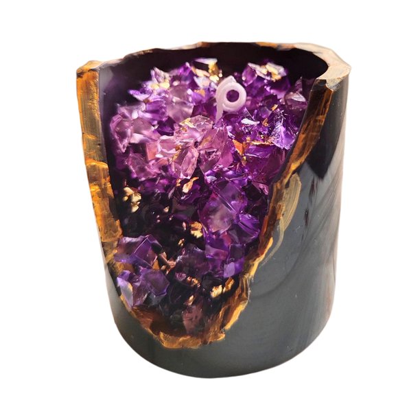Velas perfumadas pequeñas, aromaterapia, velas de cera de soja, adorno hecho a mano, alivio Púrpura