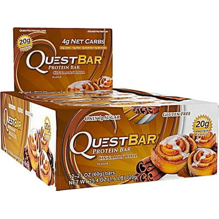 Quest Nutrition - Bar Quête Protein Bar Cinnamon Roll - 12 Bars