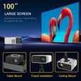 thumbnail image 3 of YT300 Proyector Mini Portátil Exterior: Nativo 1080P, WiFi & BT, 300 ANSI, 3 of 12