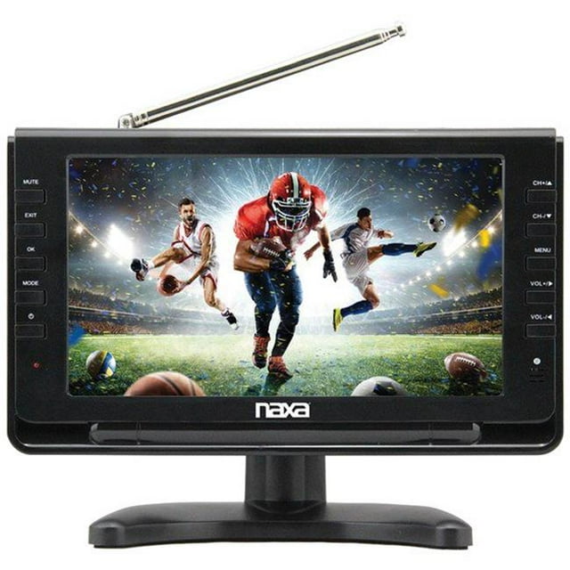 Naxa 10 in. Portable TV & Digital Multimedia Player with Car Package