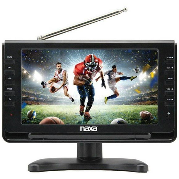 Naxa 10 in. Portable TV & Digital Multimedia Player with Car Package