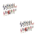 thumbnail image 2 of Wweixi Captivating Miniature Diorama Figures Intriguing Character Action Figure Model Display 6 pcs engineering 2Set, 2 of 6