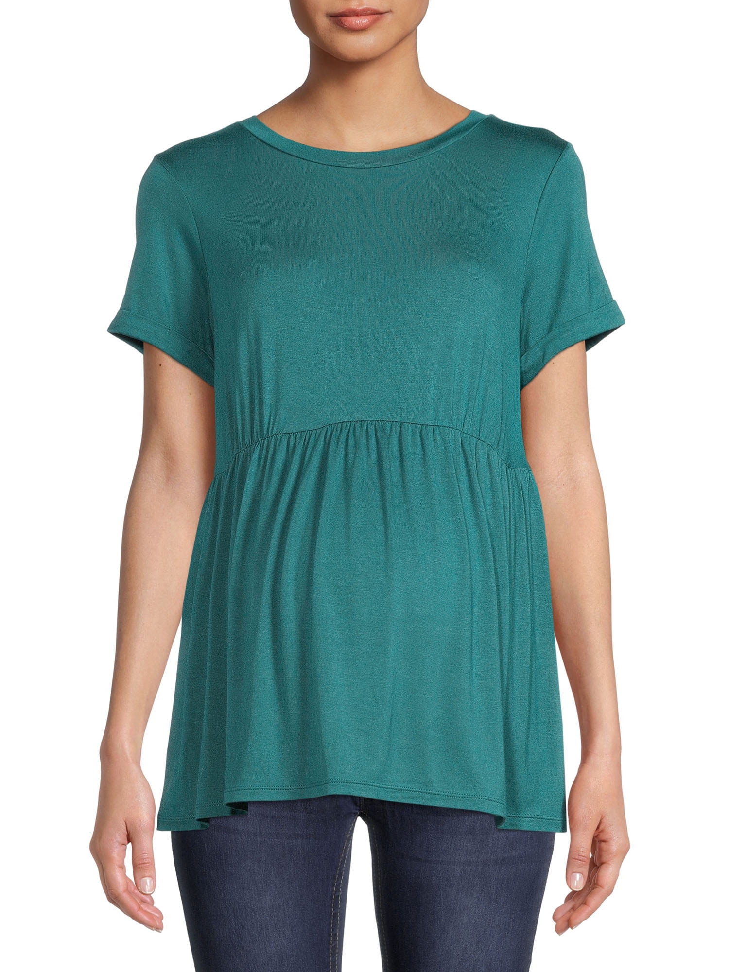 Time and Tru Women's Maternity Babydoll Top