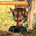 thumbnail image 5 of Camping Style Non-Tip Pet Bowl - Food or Water Bowl for Cats or Dogs, 32 oz., Black, 5 of 10