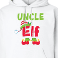 thumbnail image 3 of Inktastic Christmas Uncle Elf Adult Hoodie Sweatshirt, 3 of 4