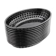 thumbnail image 1 of Fruit Tray 12Pcs Food Tray Drained Multifunctional Plastic Fruit Snacks Storage Basket for Living Room, 1 of 6