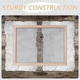 thumbnail image 3 of RENACLIPY 2Pcs Beige Wooden Paper Making Frame for Craft Projects Featuring Double Layer Mesh, 3 of 8