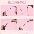 thumbnail image 3 of Diamond Painting Pens Kit, 2Pcs Wax Pen with 32Pcs Wax (Pink & White), 3 of 3