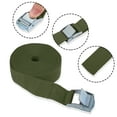 thumbnail image 3 of Unique Bargains 4 Pcs Sangles d'Arrimage de 3,3 Pi pour Cargaison Sangles d'Arrimage Sangle de Bagage de Voyage Réglable avec Boucle de Verrouillage à Came pour Voiture Camion Rouge, 3 of 6