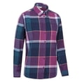 thumbnail image 3 of Mountain Warehouse Womens Balsam Brushed Flannel Longline Shirt, 3 of 4