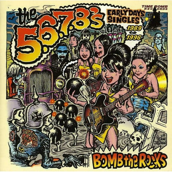 5.6.7.8's - Bomb the Rocks: Singles - Music & Performance - CD
