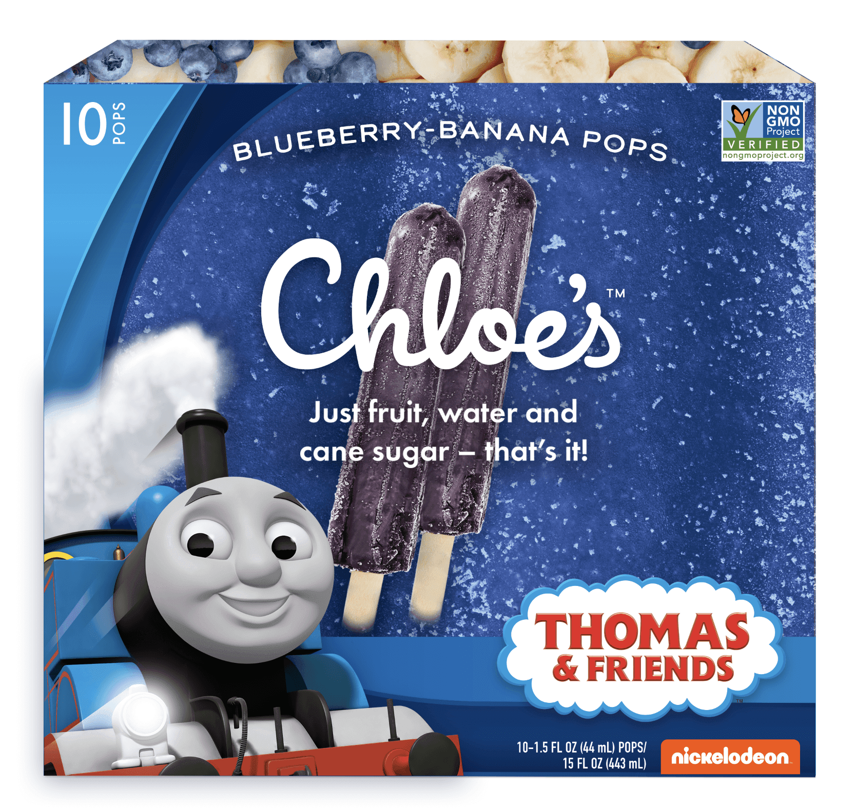 Chloe's Fruit Thomas And Friends BlueberryBanana Pops