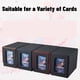 thumbnail image 4 of Caja Baraja Cartas Expositor Cartas con Bandeja para Dados Caja Baraja Caja Baraja con Capacidad para Más 160 Cartas Coleccionables Caja Almacenamiento Caja Baraja Dorada, 4 of 6