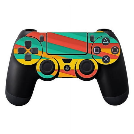 Skins Decals For Ps4 Playstation 4 Controller / Turquoise Blue Yellow