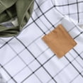 thumbnail image 3 of Trajes De Verano Conjunto de verano para bebé niño, sudadera con capucha y estampado a cuadros de manga corta + conjunto de pantalones cortos con cordones Ygjytge para Niño Blanco T L, 3 of 7