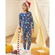thumbnail image 2 of Pijama navideño de viscosa de bambú para niños pequeños, niñas y bebés, 2 piezas, conjunto de pijama de manga larga de 18 a 24 meses, pijama ajustado, 2 of 8