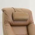 thumbnail image 4 of Relax-R™ Montreal Recliner and Ottoman in Sand Top Grain Leather, 4 of 9