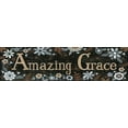 thumbnail image 2 of LaPoint, Annie 14x7 White Modern Wood Framed Museum Art Print Titled - Amazing Grace Floral, 2 of 4