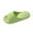 Green, variant on CHUMUD Cloud Slippers for Women, Shower Shoes Indoor Slides Bathroom Sandals, Ultimate Comfort, Lightweight, Thick Sole, Non-Slip, Easy to Clean