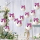 thumbnail image 5 of Adornos navideños de bolas moradas con copos de nieve - Paquete de 12 unidades de 6 cm con ganchos para árbol, ventana y decoración festiva, 5 of 6