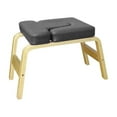 thumbnail image 2 of Yoga Headstand Bench Headstand Trainer Strong Core Strengthening with Solid Wood Frame Balance Training Feet Trainer Yoga Inversion Chair Black, 2 of 10