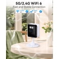 thumbnail image 3 of GBIUT 2K Home Security Camera, 2.4/5GHz Wi-Fi Indoor Camera for Dog/Pet/Nanny/Baby with US Phone App, Smart Search, Color Night Vision, 2 Way Talk, Human Detection, 3 of 8