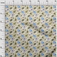 thumbnail image 3 of oneOoneCottonJerseyBeigeFabricKidsAnimalDiyClothingQuiltingFabricPrintFabricByYard58InchWide, 3 of 4