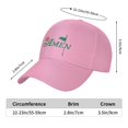 thumbnail image 5 of Chapeau de Tournoi de Golf Masters Réglable Drôle Casquette de Mode pour les Hommes Femmes, 5 of 5