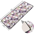 thumbnail image 2 of Dreamtimes Spring Skulls Flowers Hallway Runner Rug 2'x6' Kitchen Rug with Rubber Backing Watercolor Hummingbirds Non Slip Entryway Rug Runner Washable Soft Area Rug for Hallway Bedroom Kitchen Decor, 2 of 6