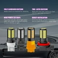 thumbnail image 5 of Alla Lighting 4014-84 SMD T25 3156 3157 LED Bulbs, 6000K Xenon White Back-up Reverse Lights, Turn Signal Lights, Brake Lights Tail Lights, DRL 3155 3457 4157 4057 3057 Super Bright LEDs, 5 of 9