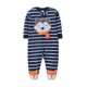 thumbnail image 3 of Footed Warm Baby Rompers 2023 Spring Fall Micro Polar Fleece Hot Baby Pajamas jumpsuits Infant baby boy girl sleepwear 0/3-12M, 3 of 5