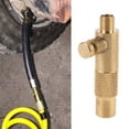 thumbnail image 2 of Apooke Heavy Duty Brass Tire Inflator Air Chuck Adapter Connect No Leakage Tire Chucks Screw-in Type Pump Connect Accessories, 2 of 13