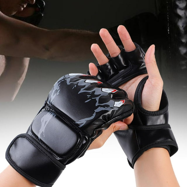 Guantes de boxeo Mma perfecl Duraderos medio para hombres y mujeres 24 cm x 13 cm x 5 cm
