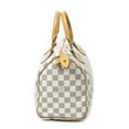 thumbnail image 3 of Pre-Owned Louis Vuitton Ivory Speedy 25 Handbag Damier Azur, 3 of 10
