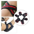 thumbnail image 3 of Almohadillas para patinetas rodilleras para niños Almohadillas para codo patinaje Negro y rojo L perfecl, 3 of 7