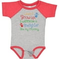 thumbnail image 3 of Inktastic Firefighter Like Mommy Boys or Girls Baby Bodysuit, 3 of 5